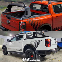 Pickup truck Car sticker FOR Ford Ranger 2023 trunk modification fashion off-road sports decal film