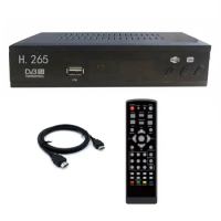 DVB T2 HEVC 265 Digital TV Tuner DVB-T2 265 1080P HD Decoder USB Terrestrial TV Receiver Set Top Box EU Plug