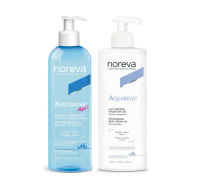 【台中店-施巴】noreva諾舒納親膚沐浴露+24H輕盈保濕身體乳液