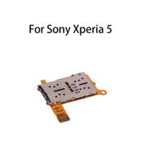 SIM Card Reader Board Slot Holder Flex Cable For Sony Xperia 5