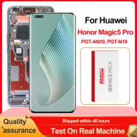 LCD For Huawei Honor Magic5 Pro LTPO OLED Display Touch Screen Digitizer Assembly 6.81" Magic 5 Pro PGT-AN10 PGT-N19 Replacement