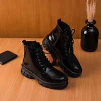 Axel - sepatu boot wanita sepatu boot cewe sepatu boot drakor sepatu boot wanita kulit sapi asli sep