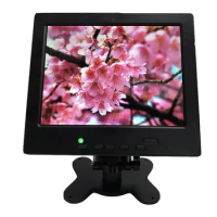 8-inch portable monitor monitor monitor HDMI VGA1024X768 IPS full-view monitor USB5V-12V power supply solution