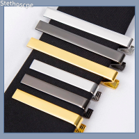 Stethoscpe Tie Clips Gold Colour Fashion Ties For Men Gifts Metal Simple Bar Clasp Practical Necktie