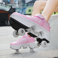 Giày Trượt Giày Trượt Trẻ Em Giày Trượt Patin Bánh Xe Ròng Rọc Đôi Giày Trượt Patin Đôi Giày Chạy Bộ