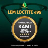 Lem Besi Dan Plastik Serbaguna Loctite 495 Warna Bening 20Gr Pasti Ori