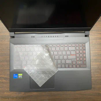 High Clear TPU Notebook keyboard Protector Skin Cover For MSI Katana GL76 GF76 / Warrior GF66 15.6 17.3 inch 2021 Gaming Laptop