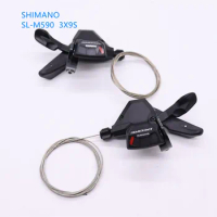 SHIMANO DEORE SL-M590 3X9S 27S 9 Speed right or left side Shifter Lever Trigger rapid fire MTB mountain bike Bicycle shifters