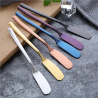 Stainless Steel Cheese Butter Knife Western Food Bread Jam Cream Knife Toast Wipe Cream Bread Cheese Cutter Kitchen Tools