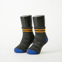 FOOTER 撞色雙橫線條氣墊襪 兒童襪 童襪 除臭襪 運動襪 襪子 (童ZH86)