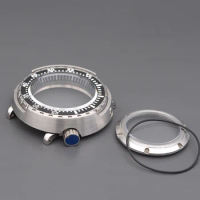 Stainless Steel Aluminum Bezel Insert Seiko NH35 NH36 Movement Watch Case Fit SKX007 SKX009 SRPD Abalone Tuna Men's Watch Case
