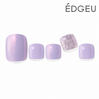 【EDGEU】沙龍凝膠美甲貼-設計款(305 Mirror Pearl Lavender)