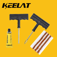 【KEELAT】Tire Repair Kit Vacuum Tire Car Motorcycle Tire Repair Tool Professional Tire Strip Stirring