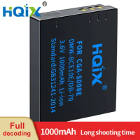HQIX for Leica C-LUX2 C-LUX3 camera BP-DC6 Charger Battery