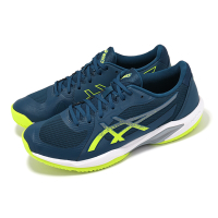Asics 網球鞋 Solution Swift FF 2 男鞋 藍 綠 美網配色 輕量 緩衝 運動鞋 亞瑟士 1041A466400