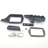 Wholesale B9 Case Keychain for 2 way Car Anti-theft Alarm System LCD Remote Control Key Fob Chain Starline B9 B6 A91 A61
