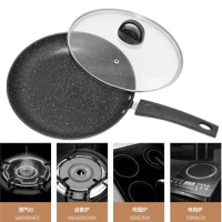 Marble Stone High Quality Non-Stick Star Frying Cooking Wok Pan 26cm/28cm Cookware Kitchenware