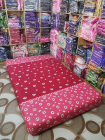 sprei jumputan asli SPREI SAJA MERAH NO SARBAN saputra batik