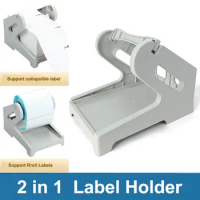 Thermal label printer Paper Holder Shipping label Printer Paper Stand