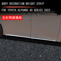 Applicable to 23 Toyota Alphard/VELLFIRE 40 Series body lower trim strips and exterior Alphard accessories