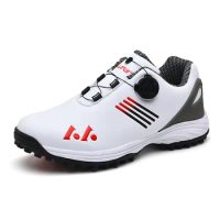 LEFUS-Men's and Women's Golf Shoes, Summer Sports Shoes, Spin Hole, Light, Leisure, Ball without Nails, New