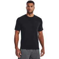 【UNDER ARMOUR】UA官方直營 男 Tech Vent Jacquard 短T-Shirt _1377052-001(黑)