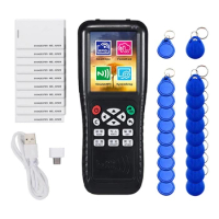 1Set Black NFC RFID Card Copier Reader Writer NFC Smart Card Reader Writer RFID Copier