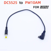 PW10AM Power Cable DC5525 to AC-PW10AM for Sony Camera Alpha A58 A99 A57 A77 II DSLR-A100 A200 A230 A290 A330 A350 A380 A390
