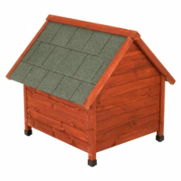 New Design Small Wooden Pitched Roof Dog Crate Cage House For Sale