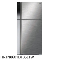結帳97折★日立家電【HRTN8601DFBSLTW】570公升雙門HRTN8601DF星燦銀冰箱(含標準安裝)