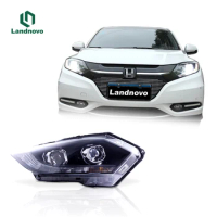 Felendo Full LED upgrade Led Head lights For honda vezel h-rv car headlight Front Head Lamp led lamp