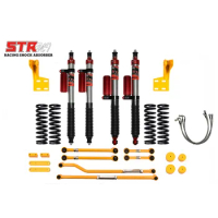 STR Customized Off-Road Racing Suspension High Lift Kit 4X4 Struts Rubber Shock Absorber for Toyota LC80