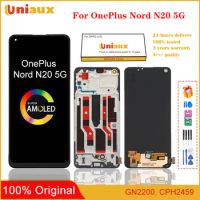6.43'' Original AMOLED For Oneplus Nord N20 5G LCD GN2200 CPH2459 Display Touch Screen Digitizer Assembly