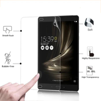 Best Clear glossy Screen Protector film For Asus ZenPad 3S 10 Z500M 9.7" Front HD LCD screen Protective Films + clean cloths