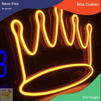 Neon flex Neon Sign 12v Model Mahkota