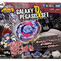 TAKARA TOMY BEYBLADE BB76 Metal Masters Beyblade Galaxy Pegasis DX Set w/ Stadium