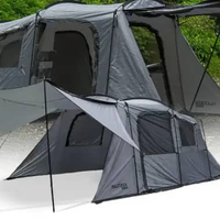 ALLTREK Tenda Camping ECLIPTA GREY Tunnel 4 Person Double Layer Waterproof Tent