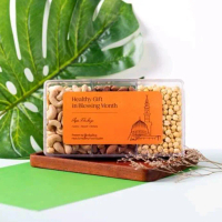 hampers superfood nut mix (almond,kacang arab,kacang mete 500 gram original)