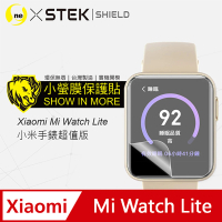 【o-one台灣製-小螢膜】XiaoMi小米手錶 超值版 滿版螢幕保護貼 兩入組(曲面 軟膜 SGS 自動修復)