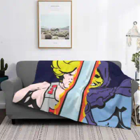 Duel Creative Design Comfortable Warm Flannel Blanket He Man Masters Of The Universe Skeletor Man At Arms Grayskull Castle