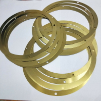 黃銅墊片超薄平墊紫銅墊圈銅介子M2-M100 厚0.05 0.1 0.2 0.5 1.0