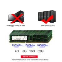 X79 X58 X99 DDR3 REG ECC Server memory usage 8GB DDR3 1333MHz 1600Mhz 1866Mhz 8G REG ECC server memory RAM 16gb 16g 32gb 32g 4GB
