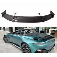 For Aston Martin Vantage V8 2018 2019 2020 2021 2022 2023 F1 Real Dry Carbon Fiber Car Rear Wing Trunk Lip Spoiler