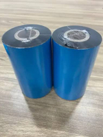 RIBBON Barcode 110 x 300 Meter Wax Ribbon Label Thermal Transfer 110x300