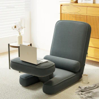 Lazy Sofa Chaise Lounge Multifunctional Single Folding Bed Home Bedroom Sofa Chairs Small Apartment Living Room Balcony Recliner