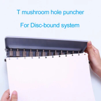 Mushroom Hole Punch 12 Holes Puncher Disc-Bound Notebook and Journals Accessories A4/A5/A6/A7/B5 H Planner Binding Supplies