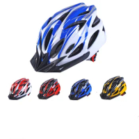 Bicycle Helmet Ultra-light Outdoor Bicycle Helmet Bicycle Integrated Helmet Mountain Road Bike Riding Helmet