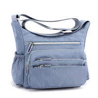 Shoulder for Women Bag Handbag Nylon Waterproof CrossBody Bag Ladies Messenger Bag