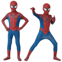 Kids Superhero Costume Set 3D Style Halloween Cosplay Bodysuit for Boys and Girls