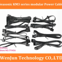 8PCS/Lot Mainboard CPU 4+4pin/graphics card PCI-E 6pin 8pin(6+2) /SATA 15pi/ 4Pin IDE module power cable for Seasonic KM3 series
